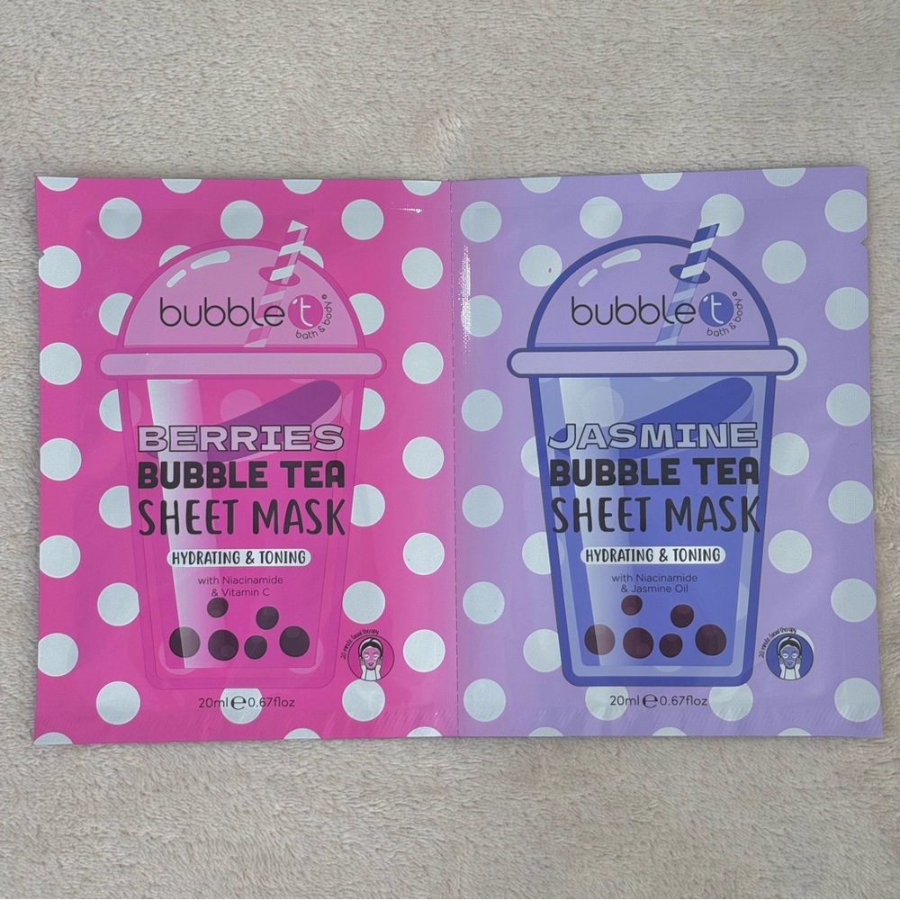 7-Piece Sheet Face Masks - Picture 3 of 5